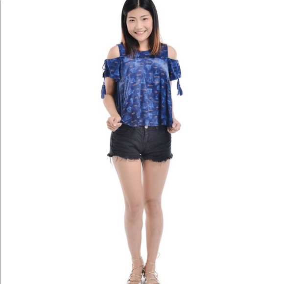 Bohemian blouse tee - Picture 4 of 7